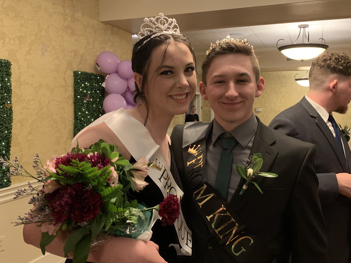 ac_principal's tweet photo. Congratulations to Prom Queen Gray Davies and Prom King Eli Koch!! https://t.co/DDuQniBdcs