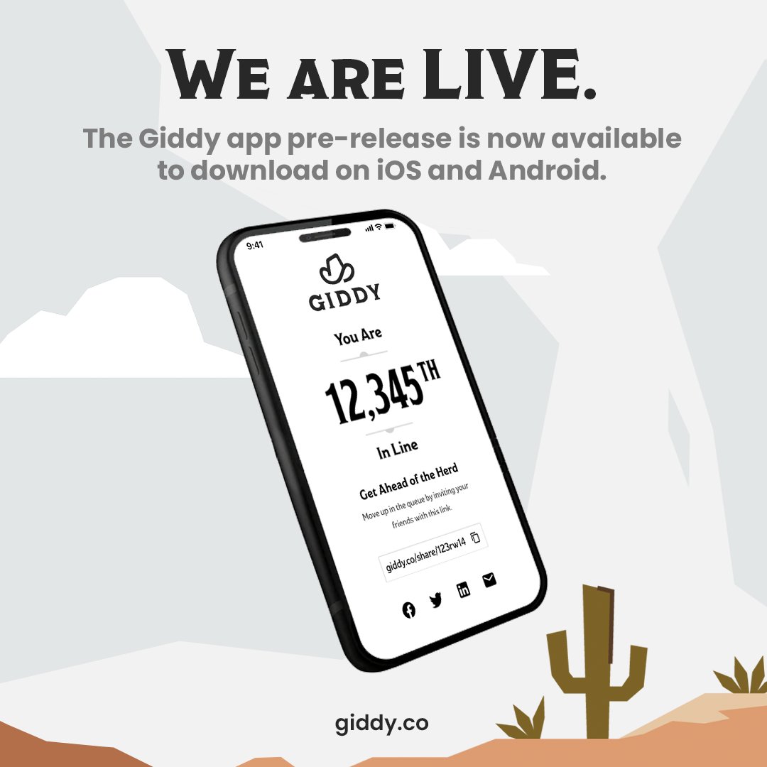 Brandondoyle's tweet photo. Crypto is down, but Giddy up! 🤠 https://t.co/sLnU05PG9s

@giddydefi is bringing #DeFi to the masses 🚀

Join the Giddy waitlist: https://t.co/As1qvLghRC 

Check out https://t.co/Z7g4sdmSG3 too 👀

#NFA #crypto @scottycoin @EthanDParker #bitcoin https://t.co/cVnOFj2afp
