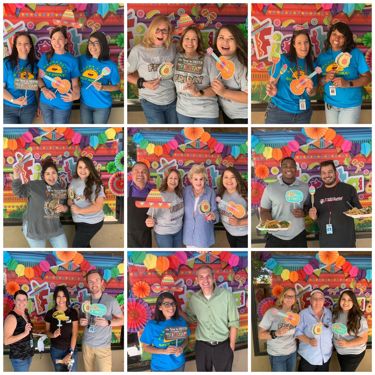 What a blast we had this week celebrating our teachers and staff at Loudon. Taco ‘bout an INCREDIBLE team! Our grand finale lunch today was a BLAST! #GoLeopards🐆 #PBVUSD