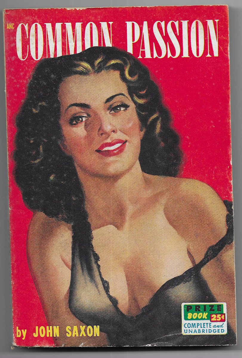cmacfin's tweet photo. #CenturyPublications of #Chicago jumped into the paperback game in 1945 and was one of the first to get that sex sells. #MalcolmSmith did the art for their Century, Prize and Merit lines. They also put out a lot of Westerns  #VintageSleaze  #1940s https://t.co/MuD3tUjFwp https://t.co/4KF2kavFyf