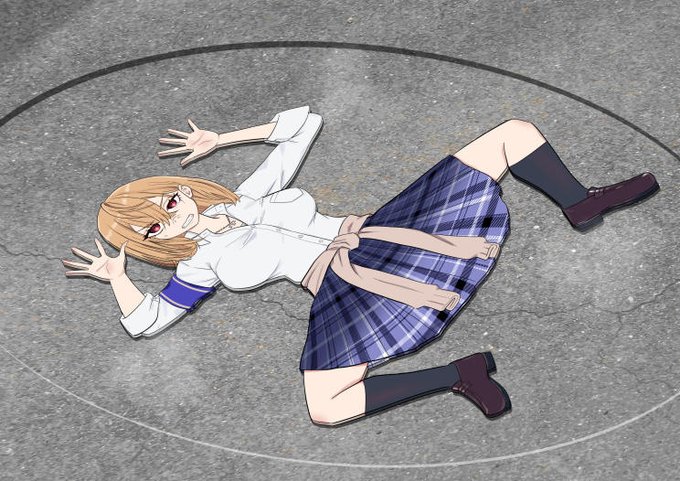 skebより。#平面化 