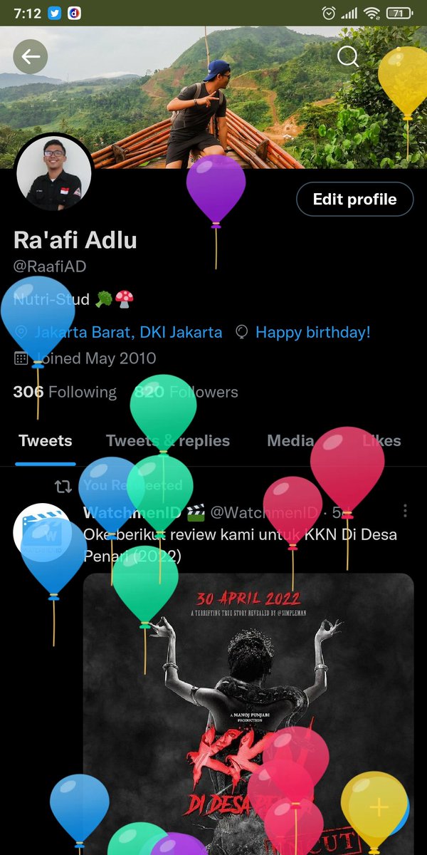 raafiAD's tweet photo. Loh kok ada balon nya? https://t.co/Xua8RPM6MJ
