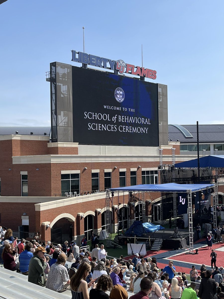Graduated from <a href="/LibertyU/">Liberty University</a> yesterday with my Master of Arts in Pastoral Counseling. It was awesome to be able to walk at a graduation for my academic accomplishments! 👩🏻‍🎓💙❤️