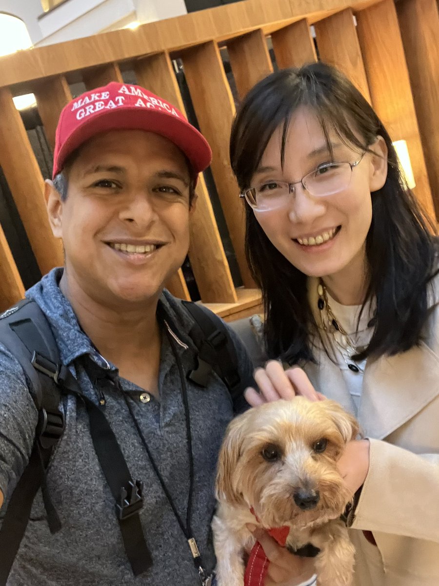 adamfrancisco_'s tweet photo. With the brave and courageous @DrLiMengYAN1 who has openly spoken about the COVID origins at great risk to her personal life and safety. God bless you!! 🇺🇸 #BeFreeMySheeple #COVID #MadeInALab https://t.co/FOhLjLu7f0