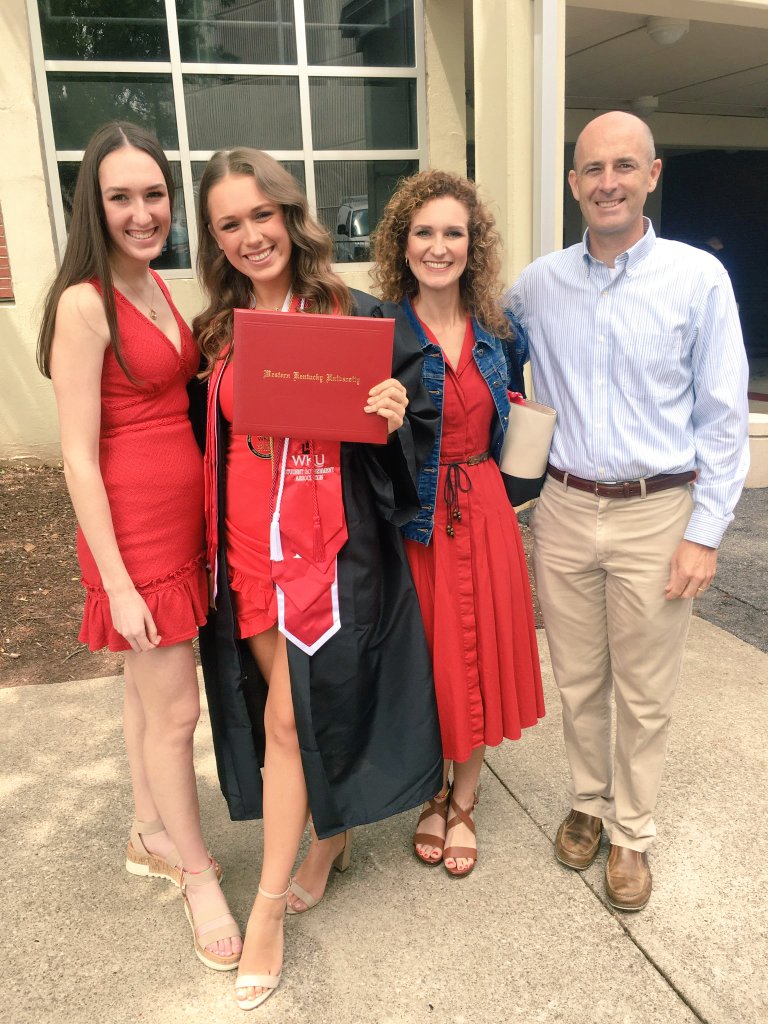JReynoldsKy's tweet photo. Turner graduated from WKU today. Next step, law school at UK! https://t.co/CsWg4ra34G