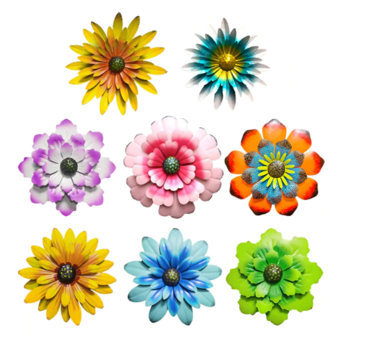 SandRshop21's tweet photo. Here is the Wow! factor for a wall on your patio or deck! These come in great bright colors or a softer pastel whichever fits for you! See them on our website and make your choice! #metalflowers #outdoorwalldecor #metalflowerspop #brightmetalflowers
https://t.co/htbJY0MH58 https://t.co/NXDrHf8Vdm