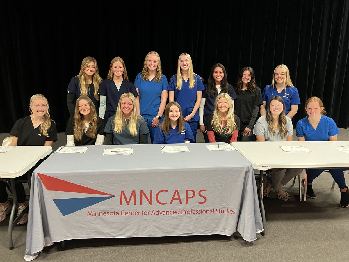 This afternoon, our FHS CNA’s signed their letter of intent to serve future patients! SO proud of this crew! #mncapshealth #mncapsfam