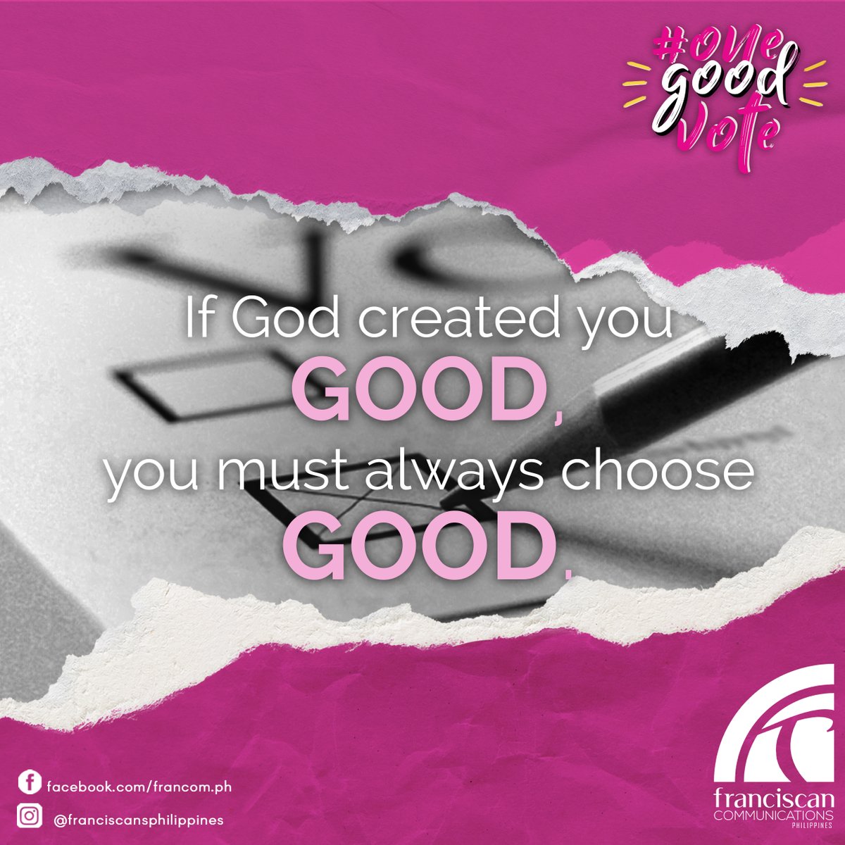 ofmphil's tweet photo. #OneGoodVote https://t.co/3csfhF7qZM