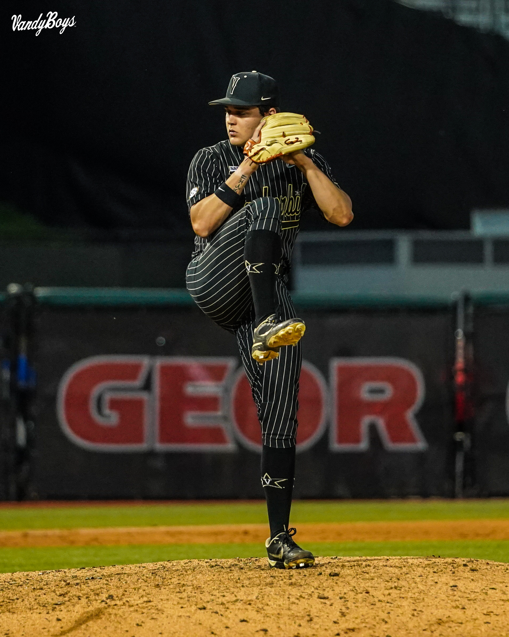 Vandy black baseball best sale uniforms