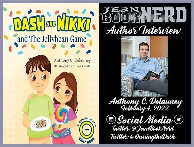OwningtheDash's tweet photo. I recently had a really enjoyable interview with @jeanbooknerd to talk about βDash & Nikki and The Jellybean Game.β
You can check out our full interview here: https://t.co/WCNjjGREg4
#dadvisor #familyfirst #kidslit #owningthedashkids https://t.co/nHxPvwpFsv