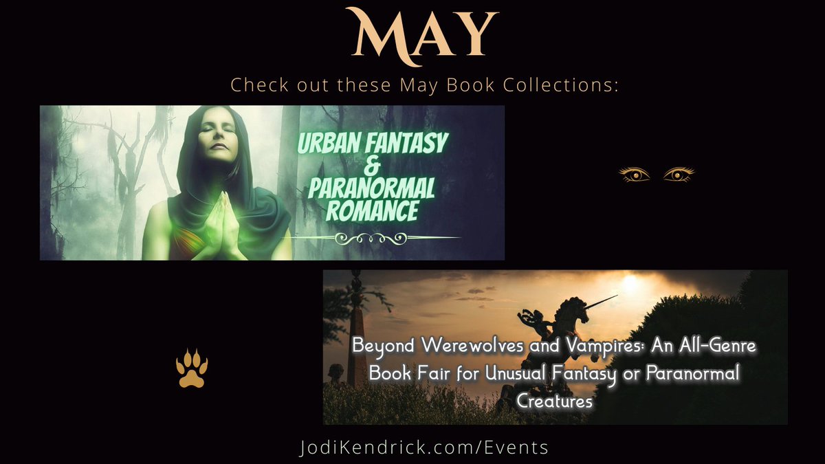 JKendrickAuthor's tweet photo. Looking for #newauthors to #read?
Check out these #MayBookCollections!
https://t.co/wNPPSwcjZ5
"#UrbanFantasy & #ParanormalRomance"
AND
"Beyond Werewolves and Vampires: An All-Genre #BookFair for #UnusualFantasy or #ParanormalCreatures"
#readingcommunity #booktwt #indieauthors https://t.co/7Fmv3x8yLE