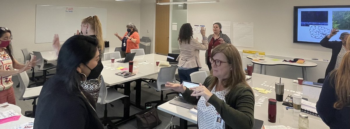 AISDMultilingue's tweet photo. Harnessing the 💪🏼of peer-to-peer learning!Today our elementary & secondary DL experts joined forces to strengthen alignment between our DL K-12! Our goal?To enhance high quality learning experiences for our emergent bilingual learners! Somos #CorazónMultilingüeDeTX #ThisIsHowWeDL https://t.co/TIfaIe17ZT