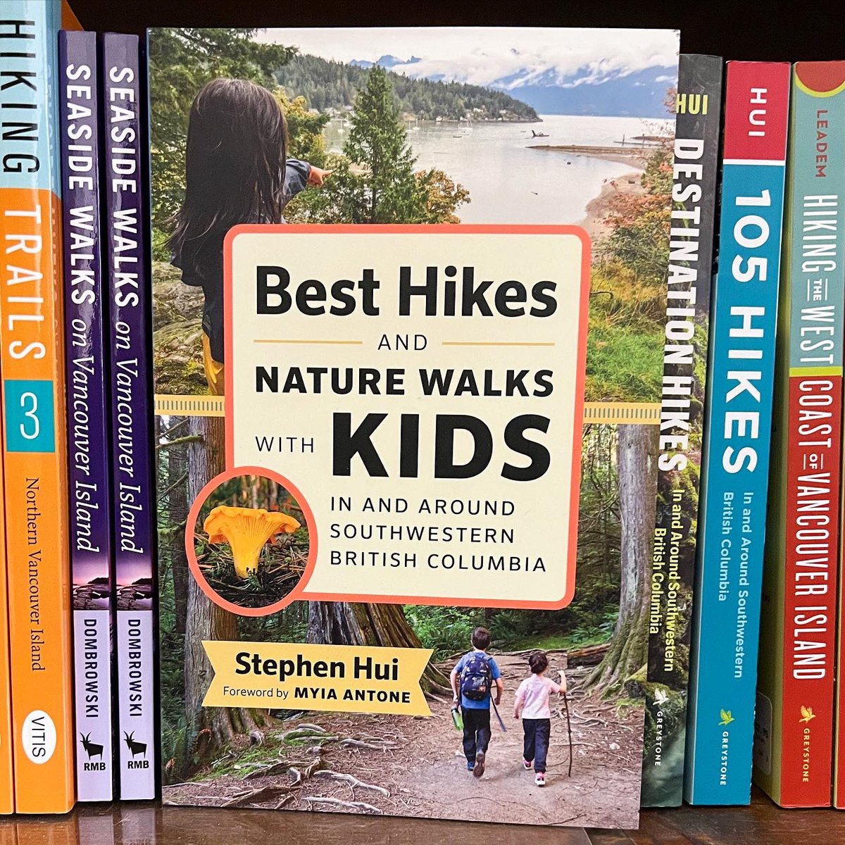 It’s always a special moment when you hold your new book in your hands for the first time.

As an author, it’s also exciting to see your book in an actual bookstore. Especially at first, but it never really gets old. 

I just spotted <a href="/BestHikes/">Best Hikes With Kids In & Around Southwestern BC</a> at <a href="/MunrosBooks/">Munro's Books</a> in Victoria!