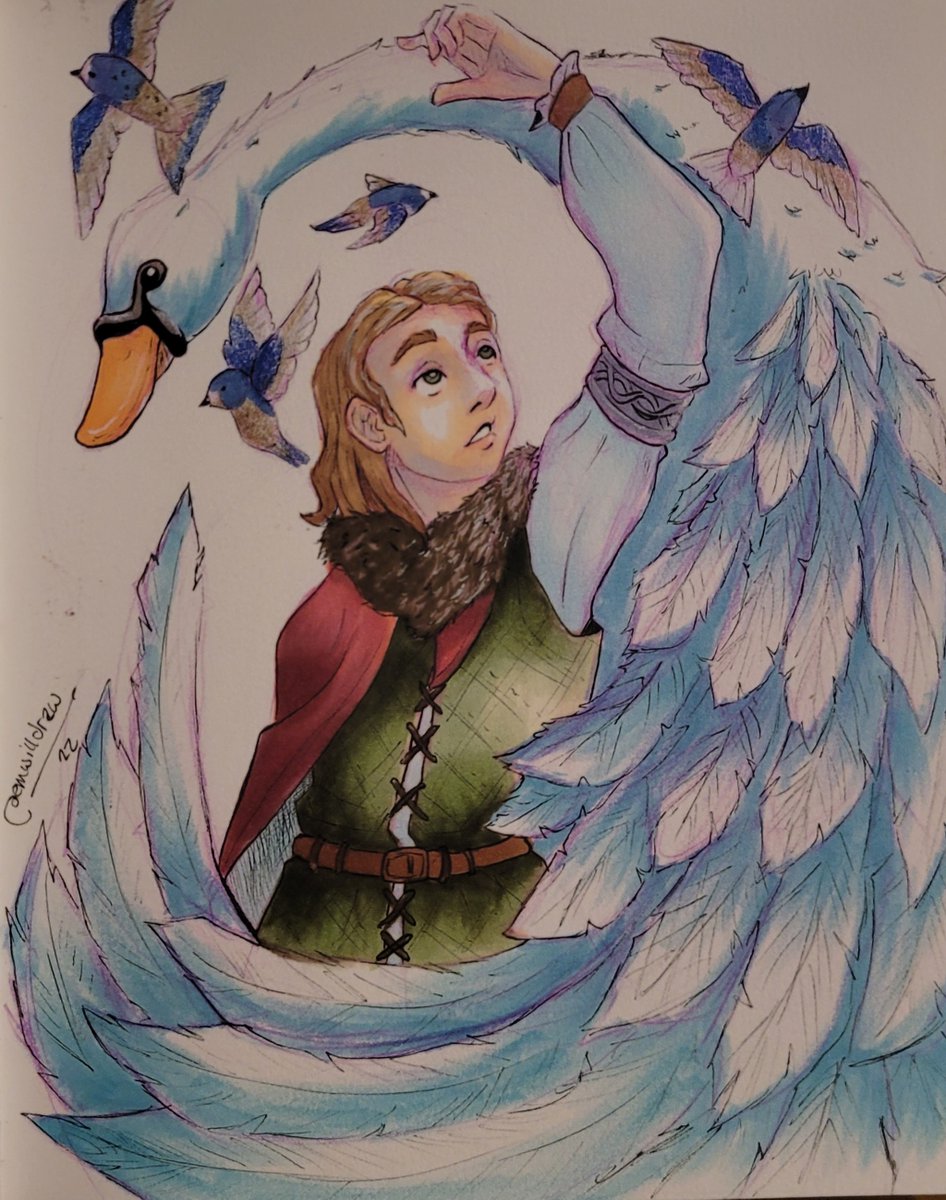EmWillDraw's tweet photo. More additions to the Celtic Gods and Goddesses illustration book. Some are winners that I personally like, some are just meh. I cannot take a photo to save my life either 😅.
Pt.1
#illustration #sketchbook #copicmarkers #colorpencil #Celtics #celticmythology #celticgoddess https://t.co/GqDjR1c0oI