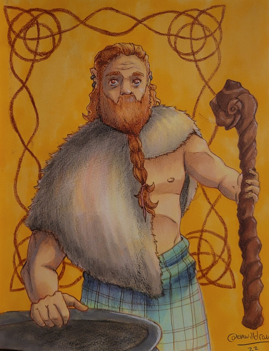 EmWillDraw's tweet photo. More additions to the Celtic Gods and Goddesses illustration book. Some are winners that I personally like, some are just meh. I cannot take a photo to save my life either 😅.
Pt.1
#illustration #sketchbook #copicmarkers #colorpencil #Celtics #celticmythology #celticgoddess https://t.co/GqDjR1c0oI
