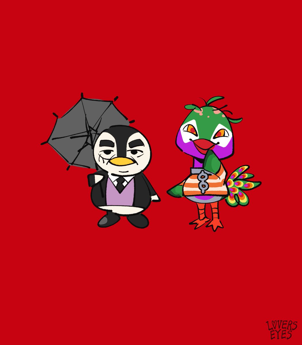 「+the penguin and the joker 」|Krizzia ⭐️のイラスト
