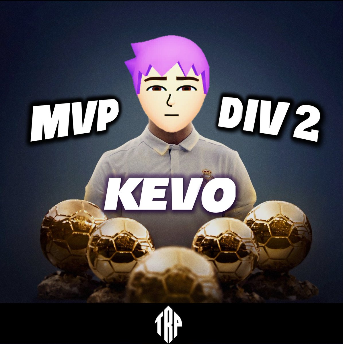 PanasReal's tweet photo. 🥁🎺Les compartimos con emoción que nuestro jugador @Kevo981 ha sido el MVP de la División 2 en esta MKU S-17. 

Muchas felicidades a Kevo y a todo el equipo que hizo esto posible🏆

Enhorabuena Kevo! A disfrutarlo 🥳 https://t.co/e5ls0GVZEm