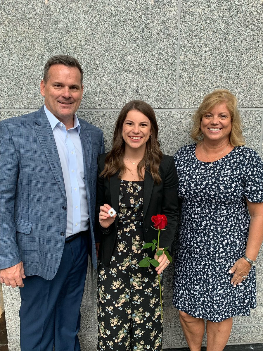 A great way to kick off Mother’s Day weekend with the pinning of Doctor of Occupational Therapy Mallory Lee ❤️ graduation up next weekend 🎉
