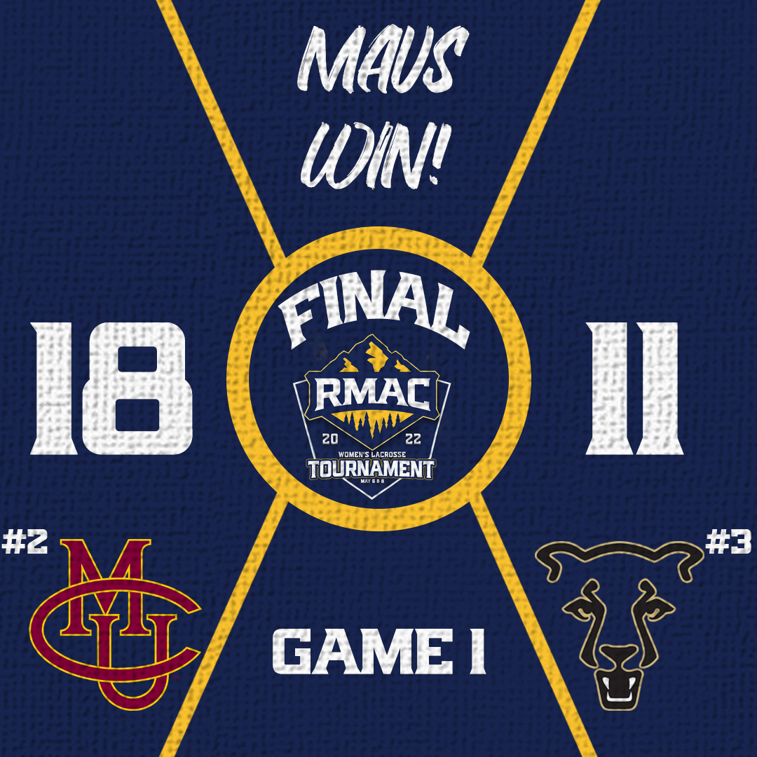 Mavs are going trophy hunting!

No. 2 seed Colorado Mesa claims an 18-11 win over third-seeded UCCS, thanks to 🖐️ goals from Kiley Davis.

The Mavericks await the winner of Regis/Fort Lewis in Sunday's title game.

#RUMBLEMavs | #EverythingElevated