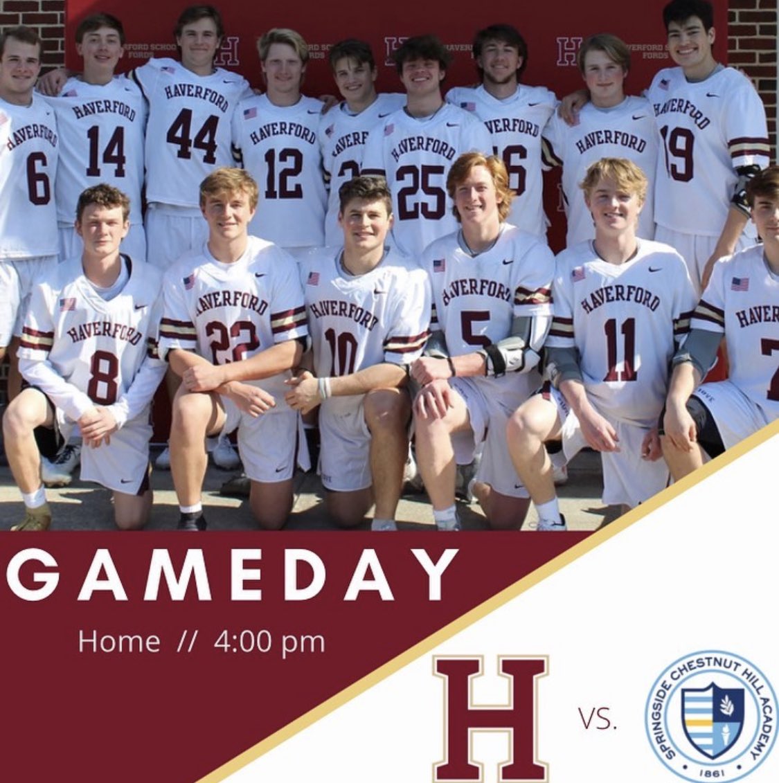 Congrats to this group of ⁦<a href="/fords_lacrosse/">Fords Lacrosse</a>⁩ seniors on their senior day - hard working, bought in and play the right way. Look forward to the next couple weeks with them. #gooddogs