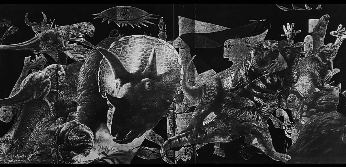 JurassicOutpost's tweet image. ‘Jurassic Park’ Production Designer Rick Carter’s Immersive Art Exhibit Is Now Open! @esmoaorg #jurassicpark #rickcarter #productiondesigner #art #exhibit

jurassicoutpost.com/jurassic-park-…