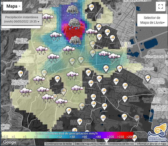 Mismo evento, dos puntos de vista. 
🌧️🌧️🌧️⛈️🌧️⛈️🌧️🌧️🌧️

#lluvia #CDMX #storm #agua #granizo