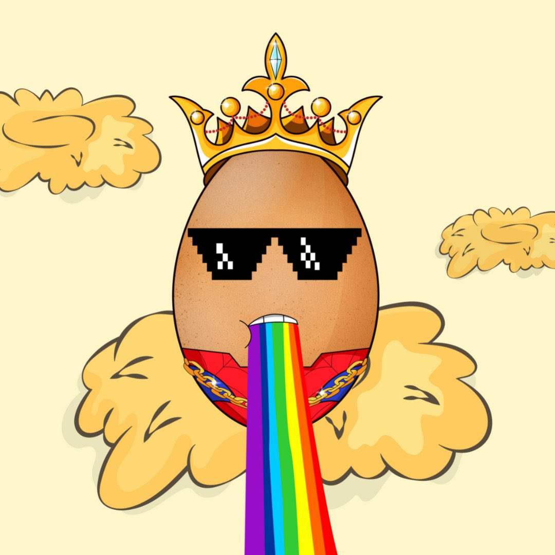 OnlyEggClub's tweet photo. Have an eggcelent weekend you egg heads 🥚 #NFTdrop https://t.co/LKHvTB9cRL