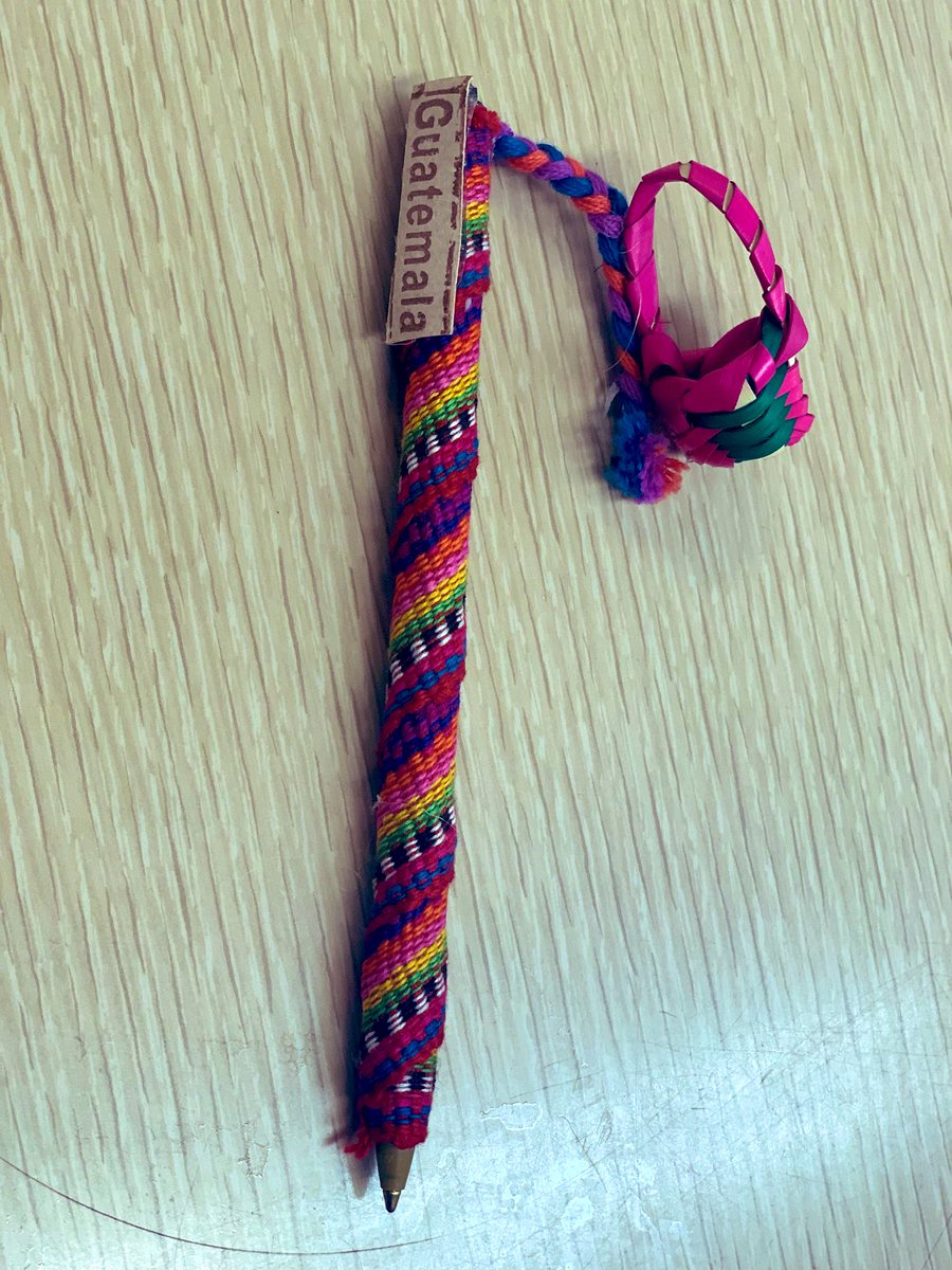 Teacher Appreciation Week! Goodies from students, including a pen from Guatemala that they bought on their spring break trip! 😁 Thank you to all the educators out there for making a difference ~