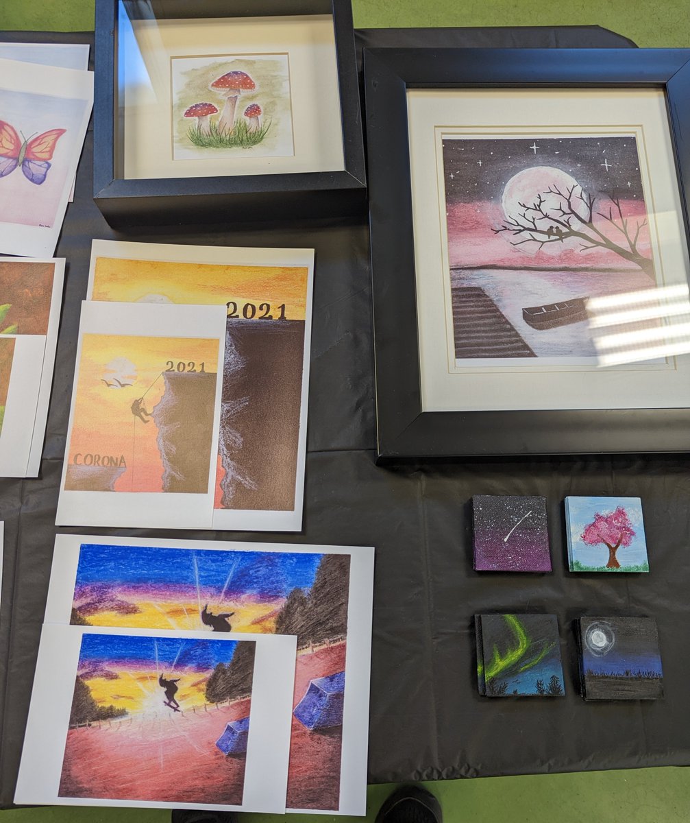 2ndSmithsFalls's tweet photo. Mara is fundraising to go to @WSJ2023 next year!
She has a talent for art and is selling prints! 
Can't make it but see something you like, email us at mom2mom@2ndsmithsfalls.ca or message us here!
(Prices do not include frames or shipping)
@scoutscanada #scoutsdostuff #jamboree https://t.co/XiFsQ3wGY5