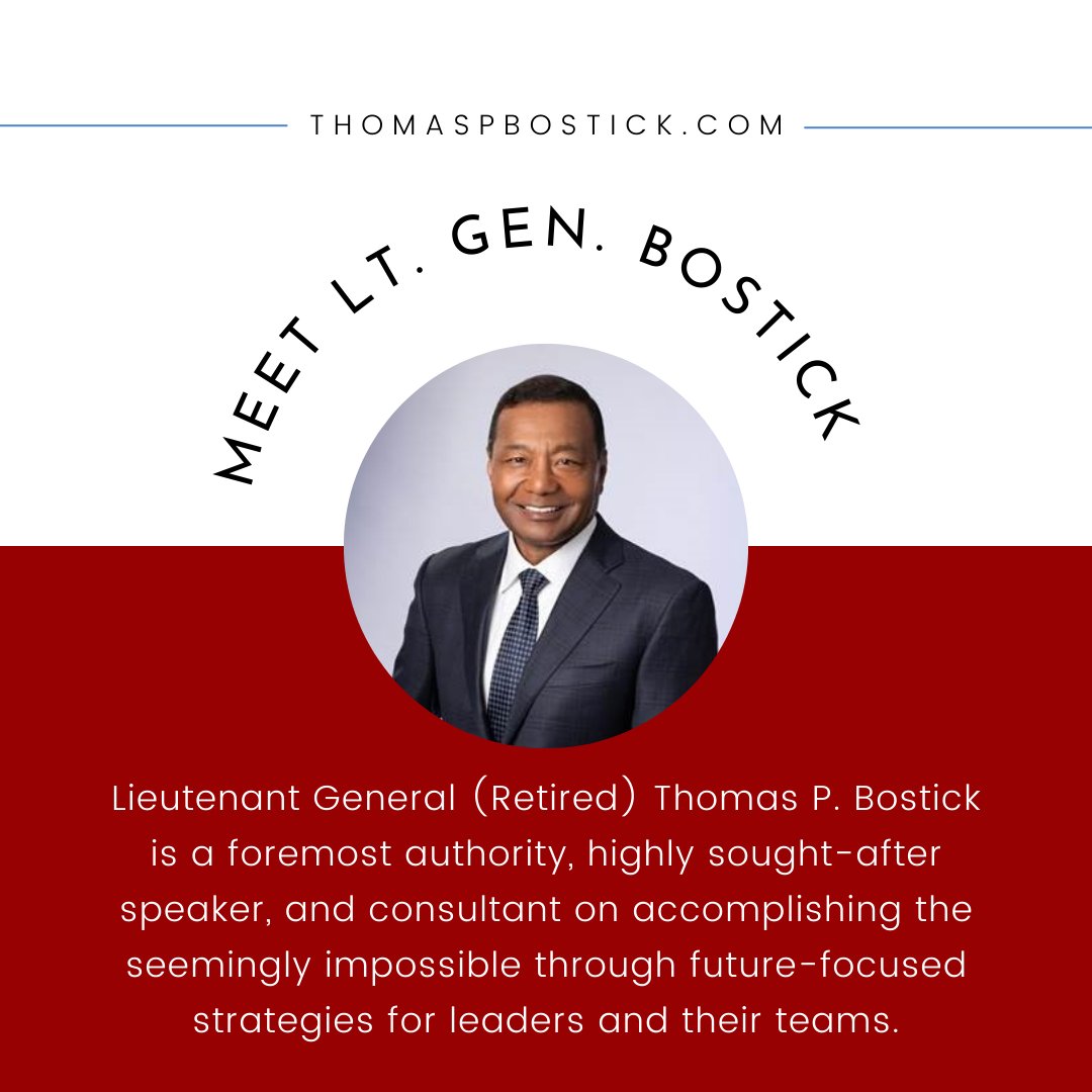 bostickglobal's tweet photo. Lieutenant General (Retired) Thomas P. Bostick is an accomplished Senior Executive with more than 30 years of experience in both the public and private sectors. Learn more.
#ArmyCorpofEngineers #USArmy #combatVet #educator #scholar #leadershipadvisor
https://t.co/epYdAbfu3t https://t.co/twfDSrEomW
