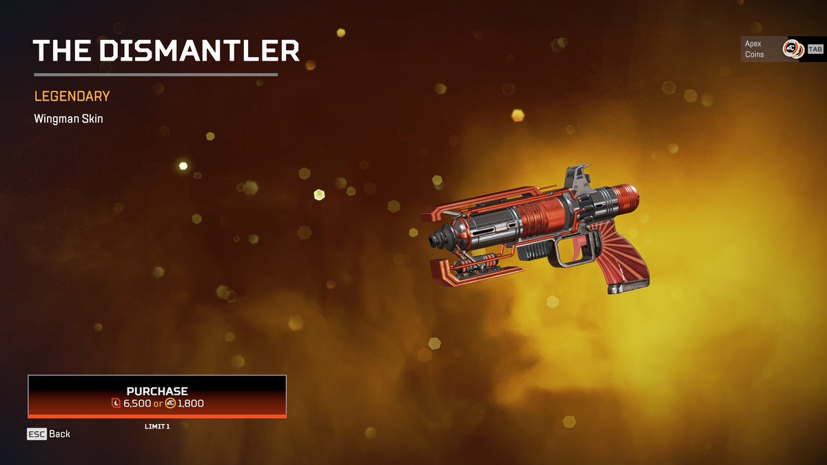 TheGrimsy's tweet photo. Retweet if you need this skin. I'll pick a winner tomorrow
#ApexLegends https://t.co/5E9wO8XhFj