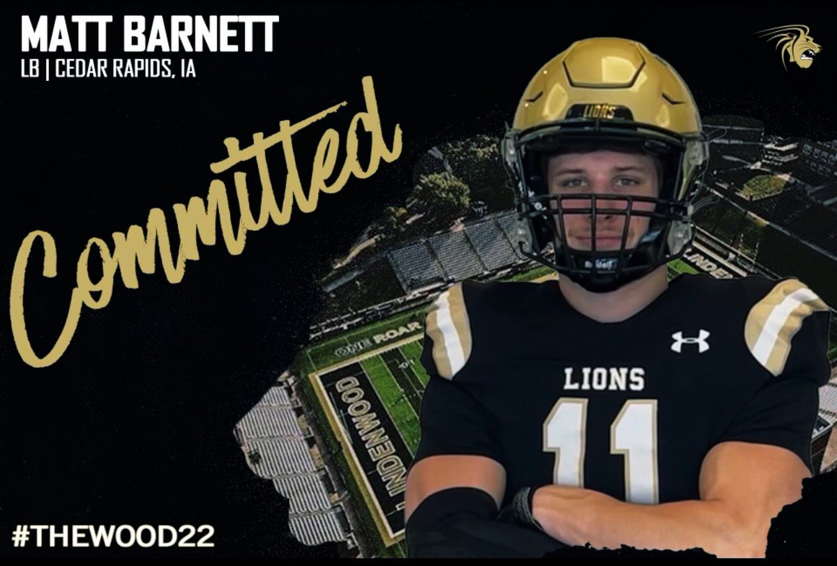 Same story, next chapter. I am 100% committed to Lindenwood University!🦁 #AGTG