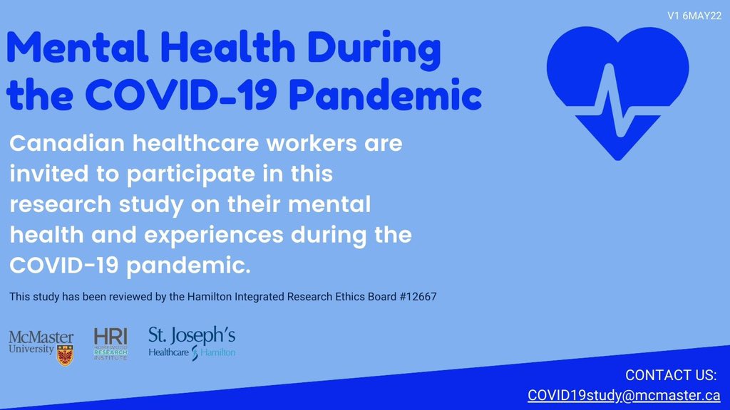 Important research from McMaster University - to learn more or access the survey: redcap.link/healthcaresalu…