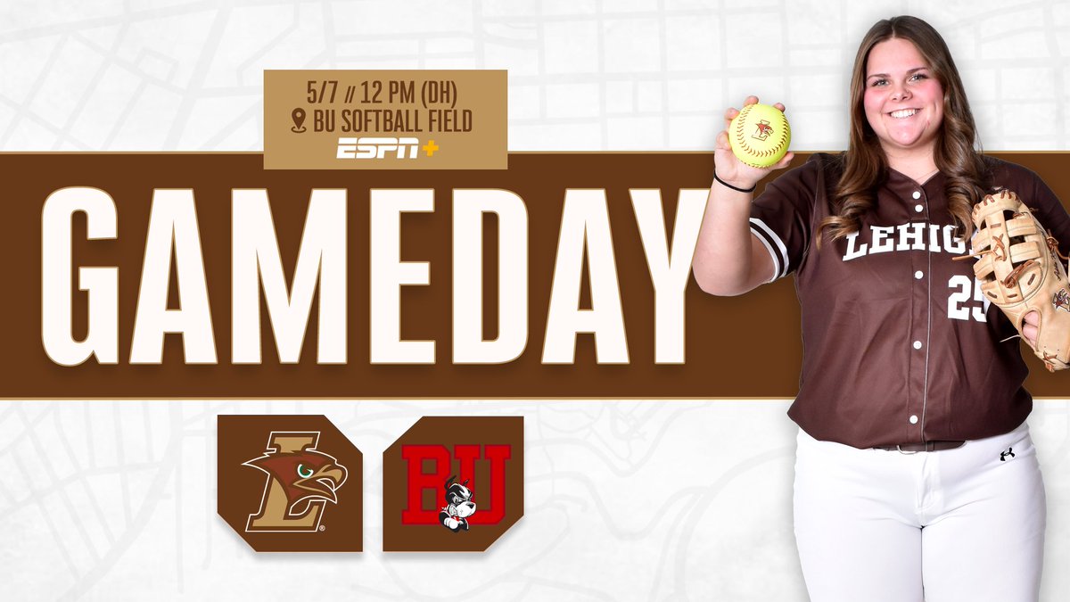 The final series of the regular season is a battle for first place in Boston!

🆚Boston U. (DH)
🕛 12 pm
💻 <a href="/ESPNPlus/">ESPN+</a> - es.pn/3rtA0kn
📊goterriers.com/sidearmstats/s…

#GoLehigh | #HawksFlyTogether