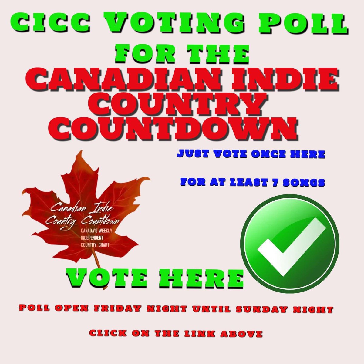 Canadian Indie Country Countdown tweet media