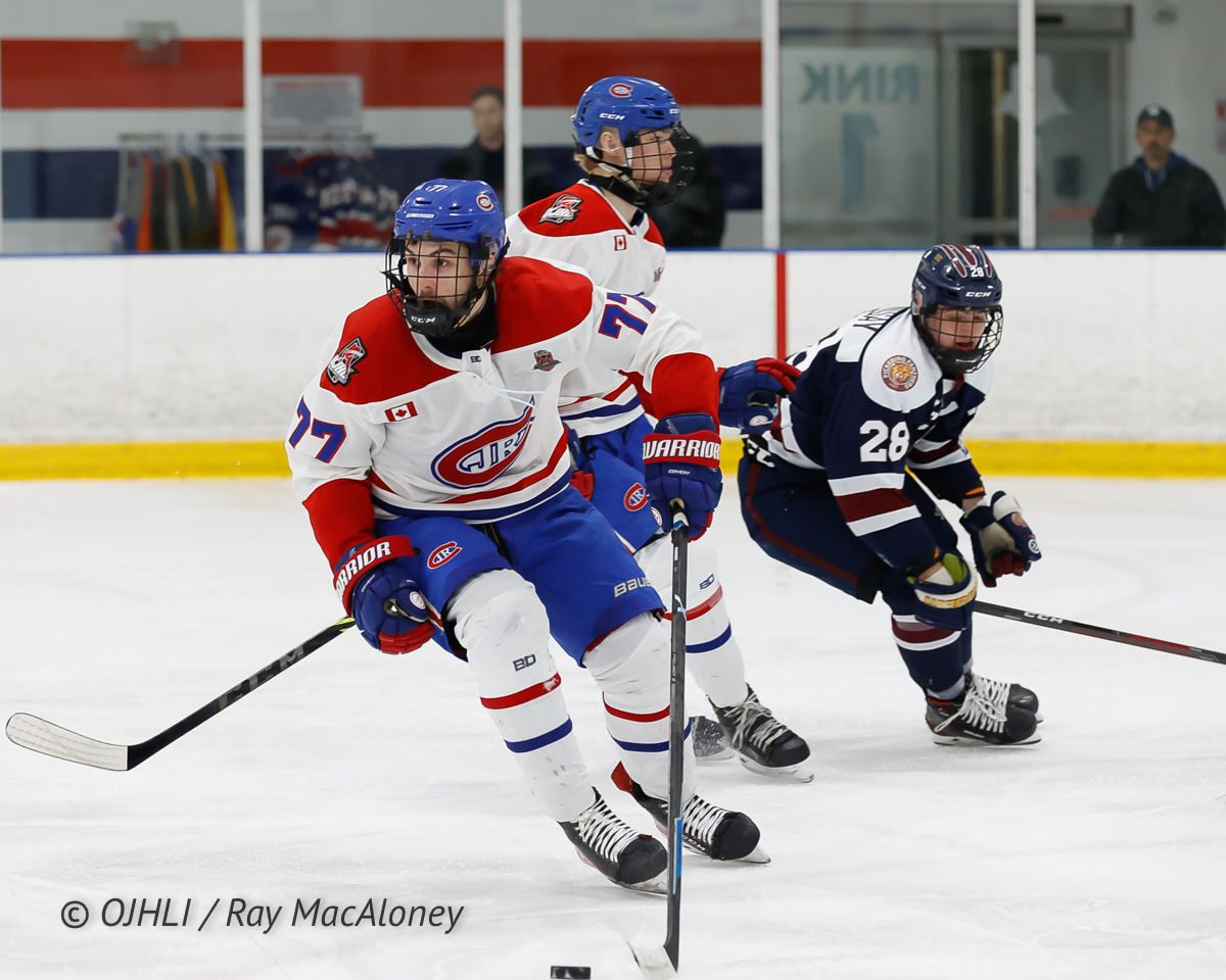 rmacphotos_14's tweet photo. @PanthersOJHL come roaring back to take a 5-4 lead over the @OJHLJrCanadiens @OJHLOfficial @ojhlimages #leagueofchoice #followthephotogs #Buckland2022 https://t.co/QZ2jkTAlrG