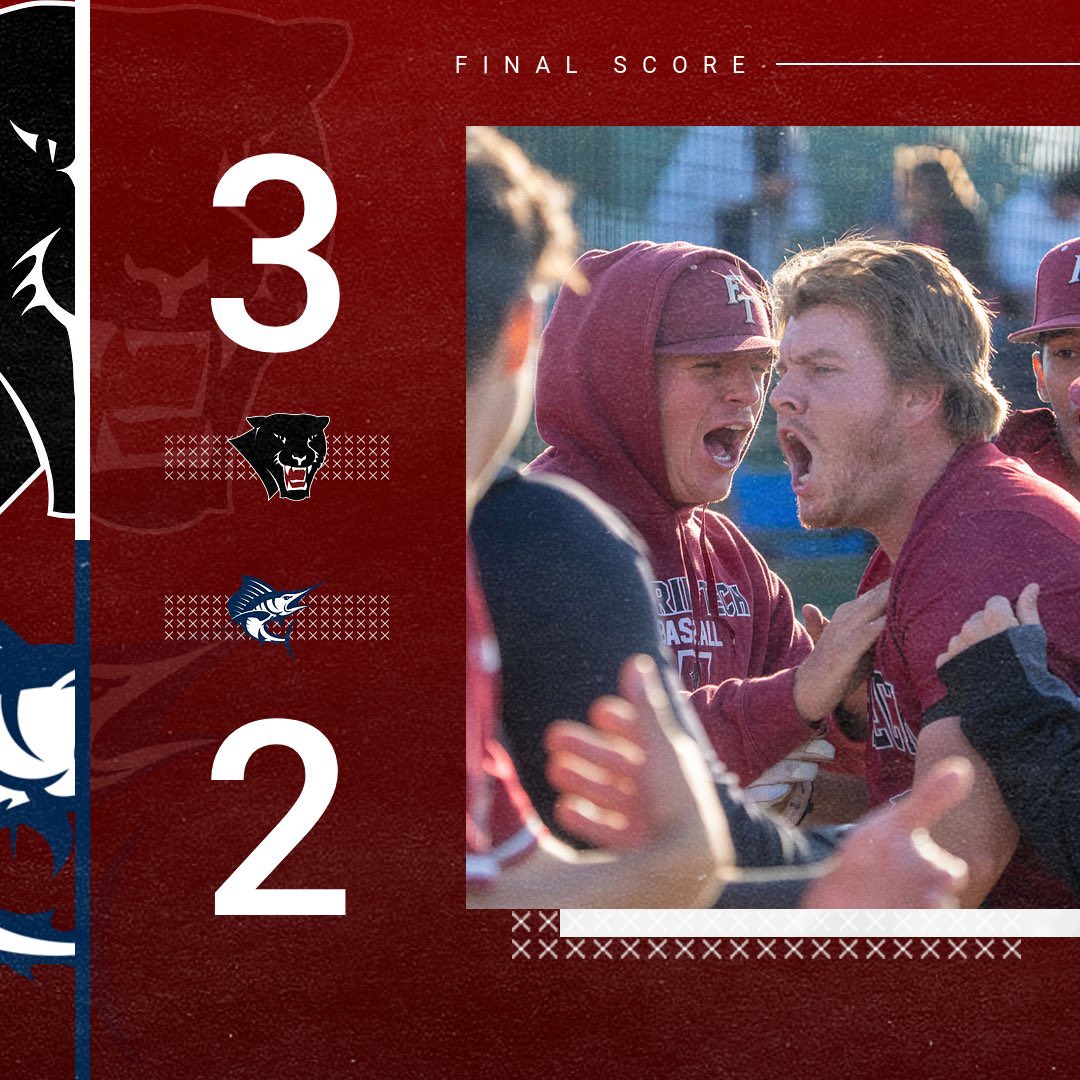 #DONTYOUKNOWPUMPITUP 

What a way to start Senior Weekend!!!!! 

<a href="/aleceldridge_24/">alec</a>’s opposite-field single to left brings home <a href="/bprock8/">Brett Parrish</a> and the Panthers come back to win the series opener!!!! 

W: Vassallo (7-2)
L: Klemm (2-3) 

See you on Sunday at 1 P.M. for Senior Day!