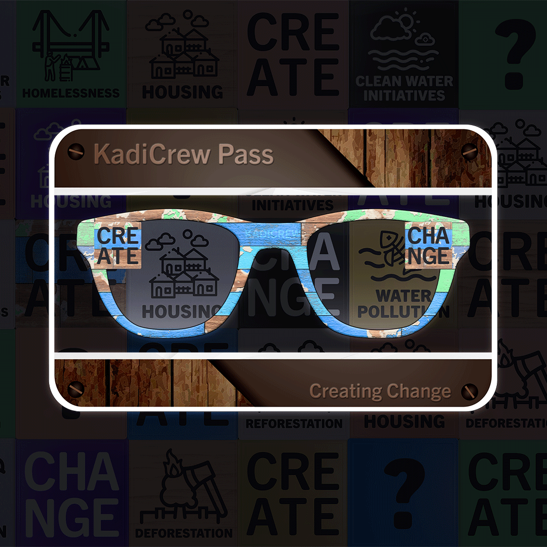KadiCrewPass's tweet photo. We are a place for those who...

1⃣ want to make an impact.
2⃣ want value at every phase.
3⃣ want to support artists + community

Is that you? 😎

#NFTs #NFTcollector #NFTdrops #NFTCommunity #NFTsForGood #GreenChipNFT https://t.co/mBdQ8ZPBRs