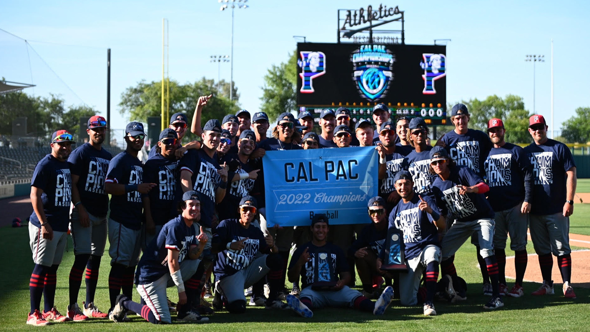 Cal_Pac's tweet photo. Baseball: UAV Wins Fifth Cal Pac Baseball Title
 - https://t.co/7i2F3McMvl https://t.co/8gOnPcSoM0