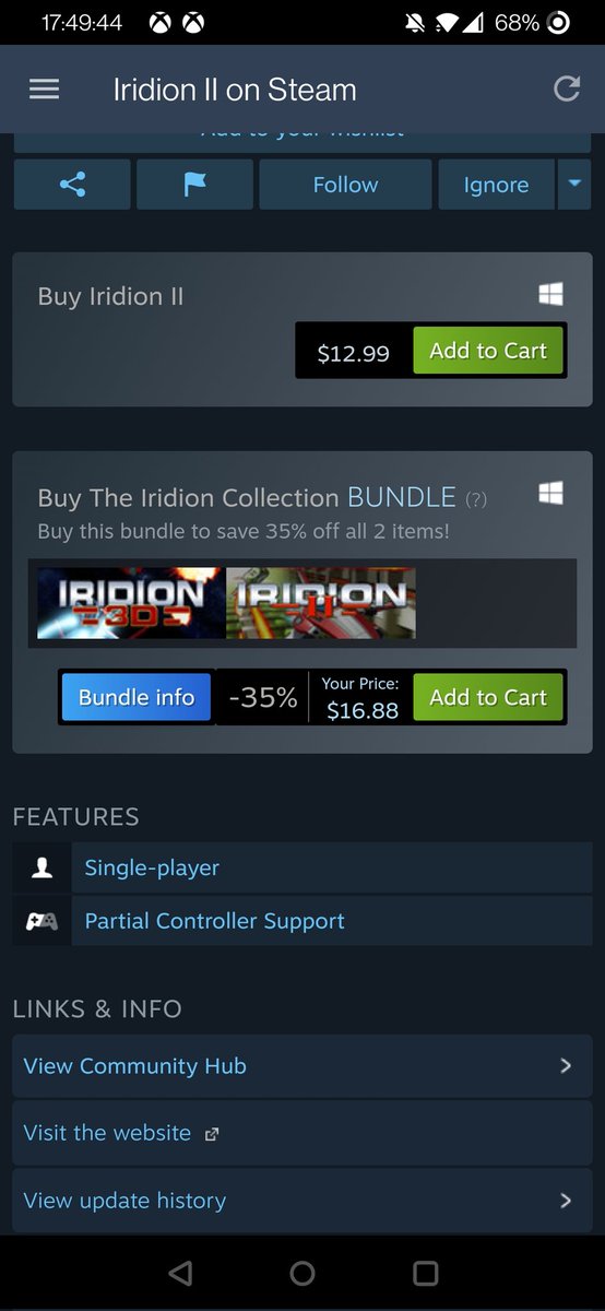 OMG IRIDION IS ON STEAM 
I & II https://t.co/HTGyUUEiSD