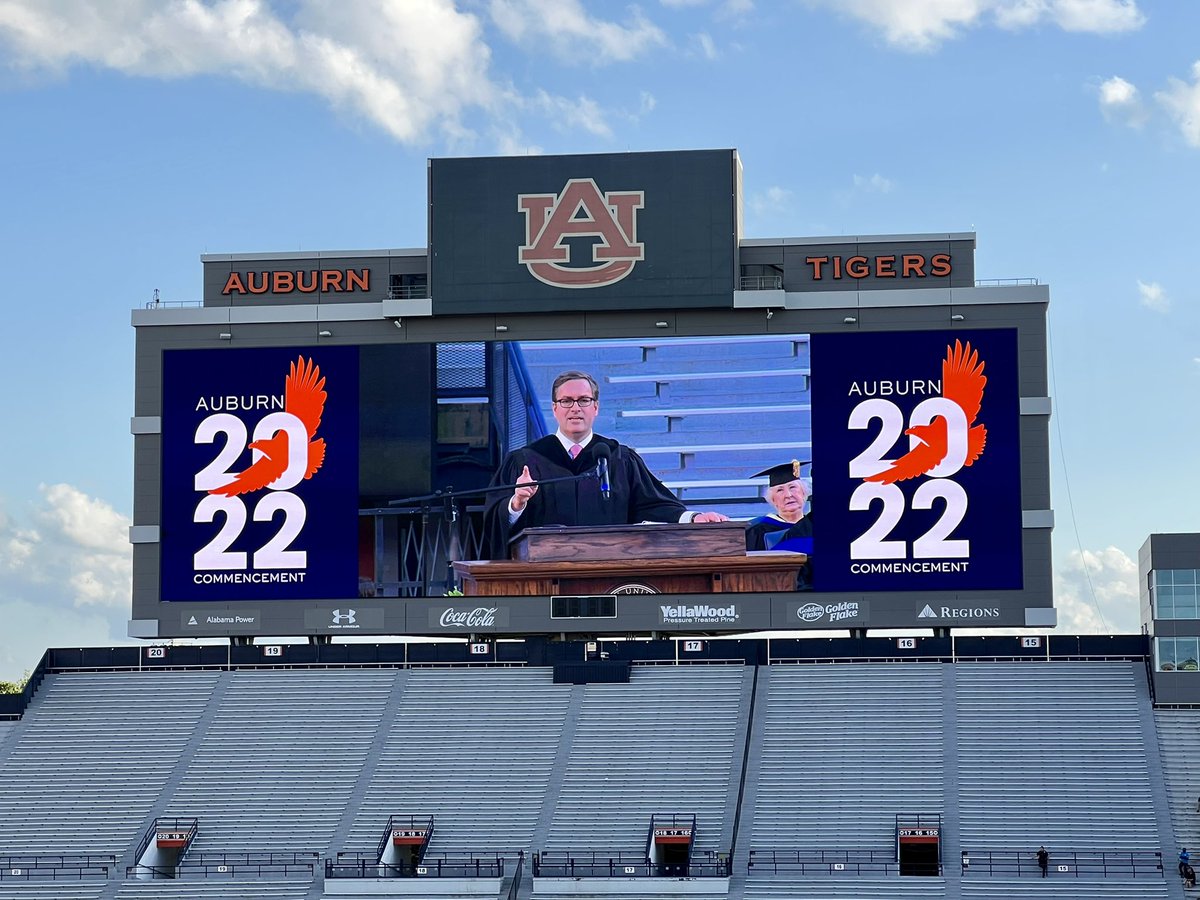 ChampionsSA16's tweet image. @aundry_ started living with us when she was in 8th Grade at 13yrs old…Today she Graduates from @AuburnU with a degree in Elementary Education  @amazon CEO of Worldwide Consumer Dave Clark also @AuburnU Alumni with the commencement speech 🦅#championsplayhere #MyDadWouldBeProud