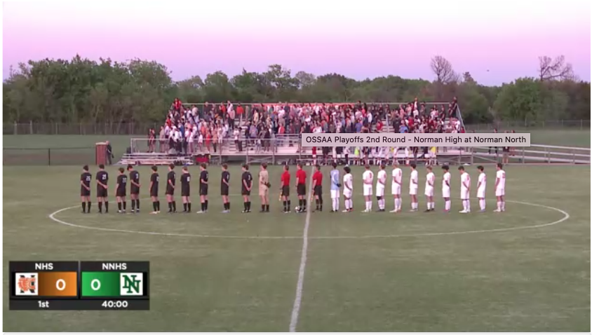 Crosstown Clash for a berth to the semifinals starts now on normansports.tv, watch it live on normansports.tv #OKPreps