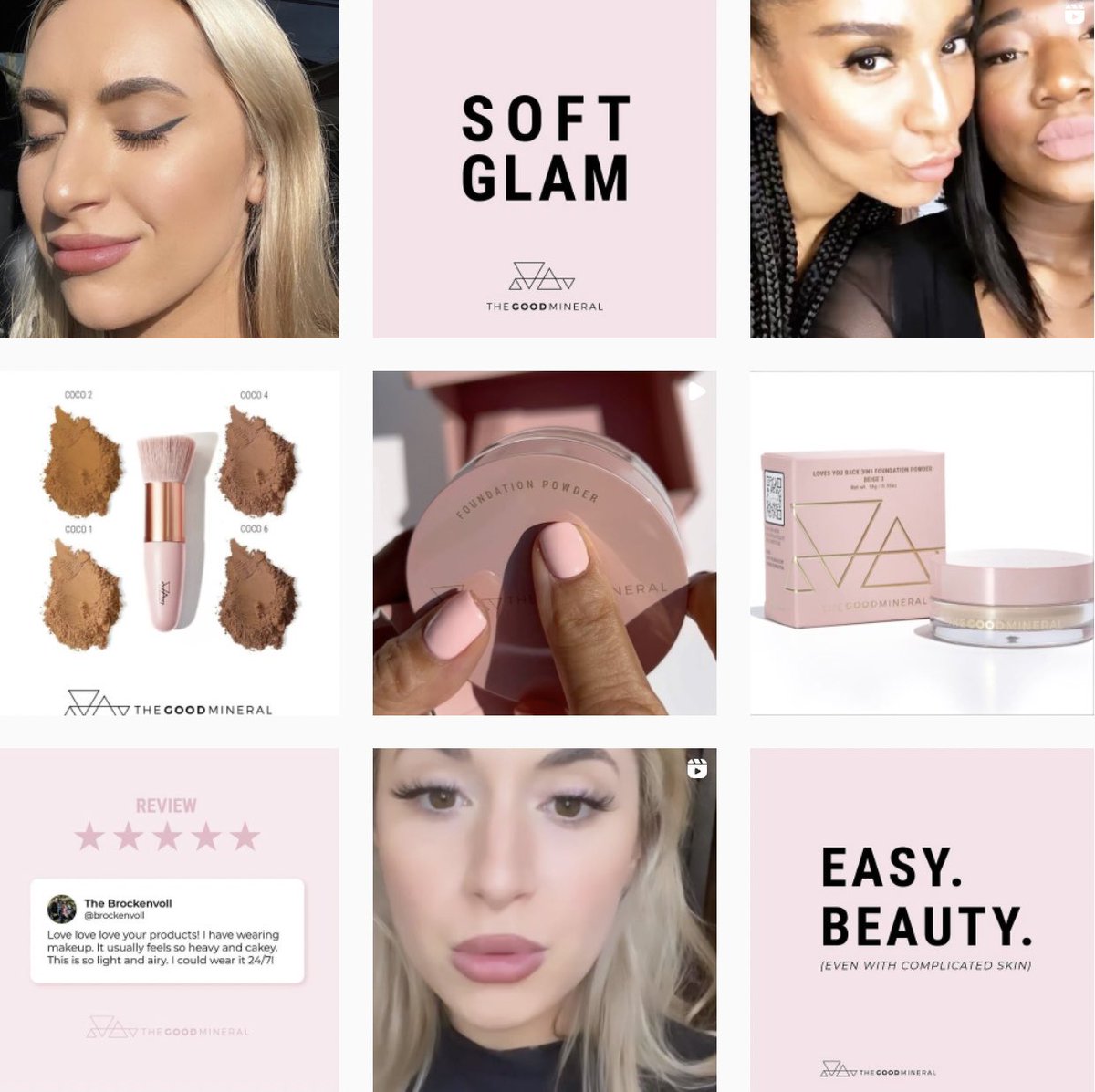 Looks good, feels good, IS GOOD for your skin 🤗 #ItsTrue try it thegoodmineral.com