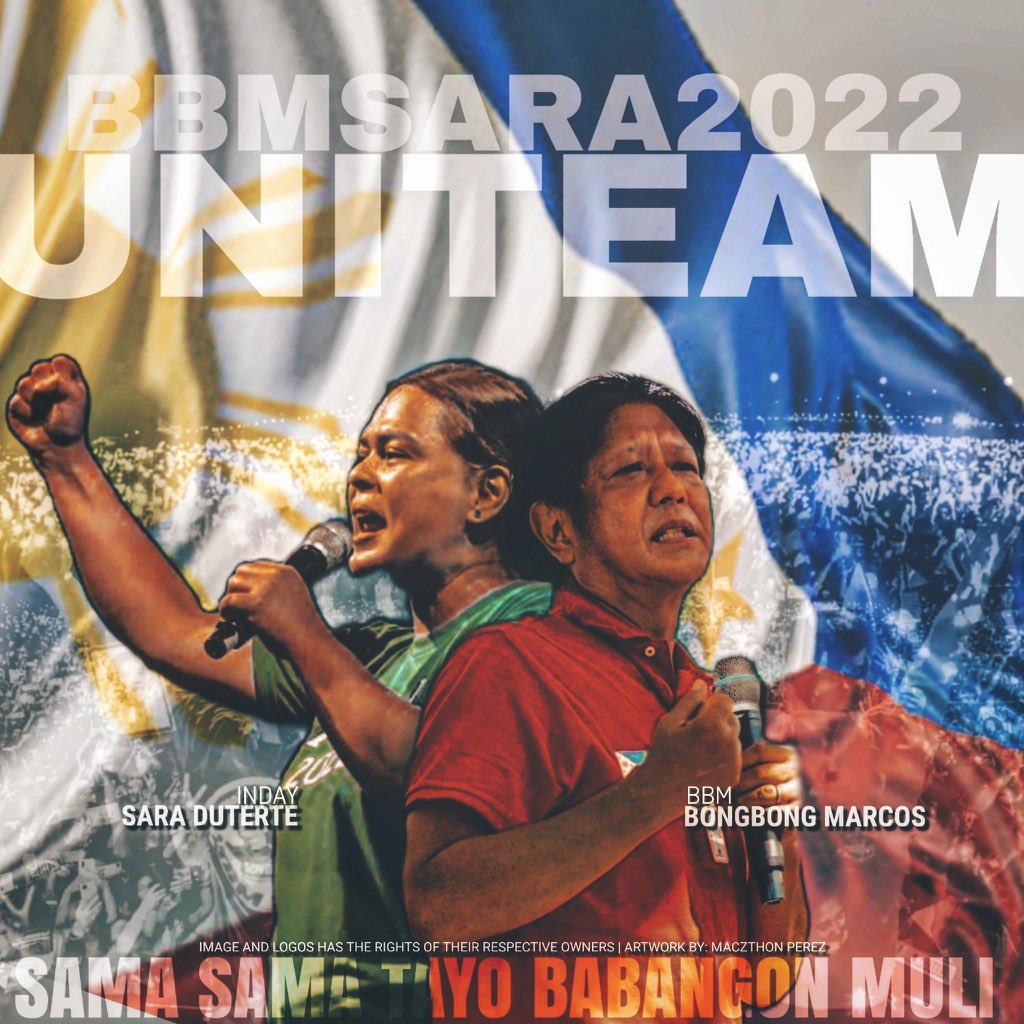 queen_pinksss's tweet photo. It’s almost time to create HISTORY! Let us remain vigilant. From BBM himself: Let us all arrive well. Dapat daw malakas ang ating dating! 😏❤️💚

PULA ANG PILIPINAS
#BringBackMarcos
#MarcosDuterte2022 https://t.co/q0NUcBnA0x