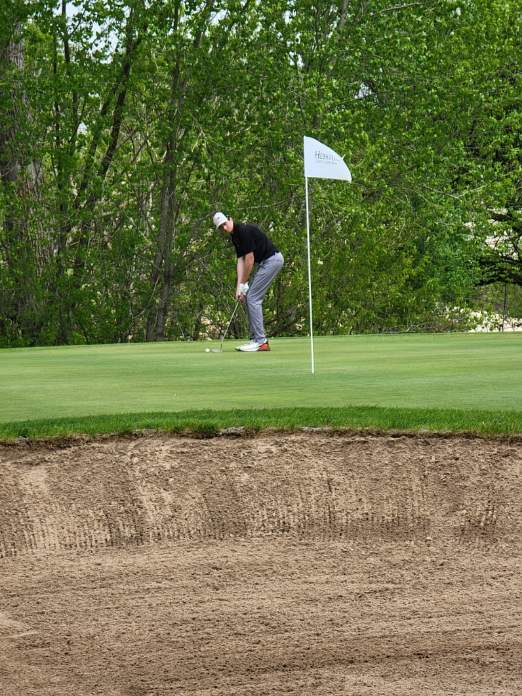 JV Oriole golfers competed in the AVCTL Championship at Hesston today. All four divisions competed (bigger schools than us). Your Orioles placed third as a team and Kaden McClure placed ninth individually. Great work!