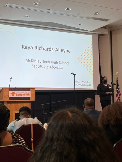 Ms. Raught (@msraughtrocks) on Twitter photo Congrats to these <a href="/MTHSTrainer/">McKinley Tech EC</a> scholars for their excellence at the <a href="/OneWorldEdu/">One World Education</a> challenge!!! ⭐️ Congrats to these <a href="/MTHSTrainer/">McKinley Tech EC</a> scholars for their excellence at the <a href="/OneWorldEdu/">One World Education</a> challenge!!! ⭐️