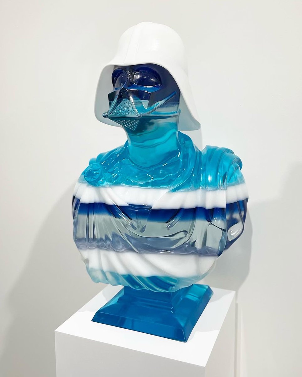 A sculpture I fabricated for my client, Peppy Colours 💙