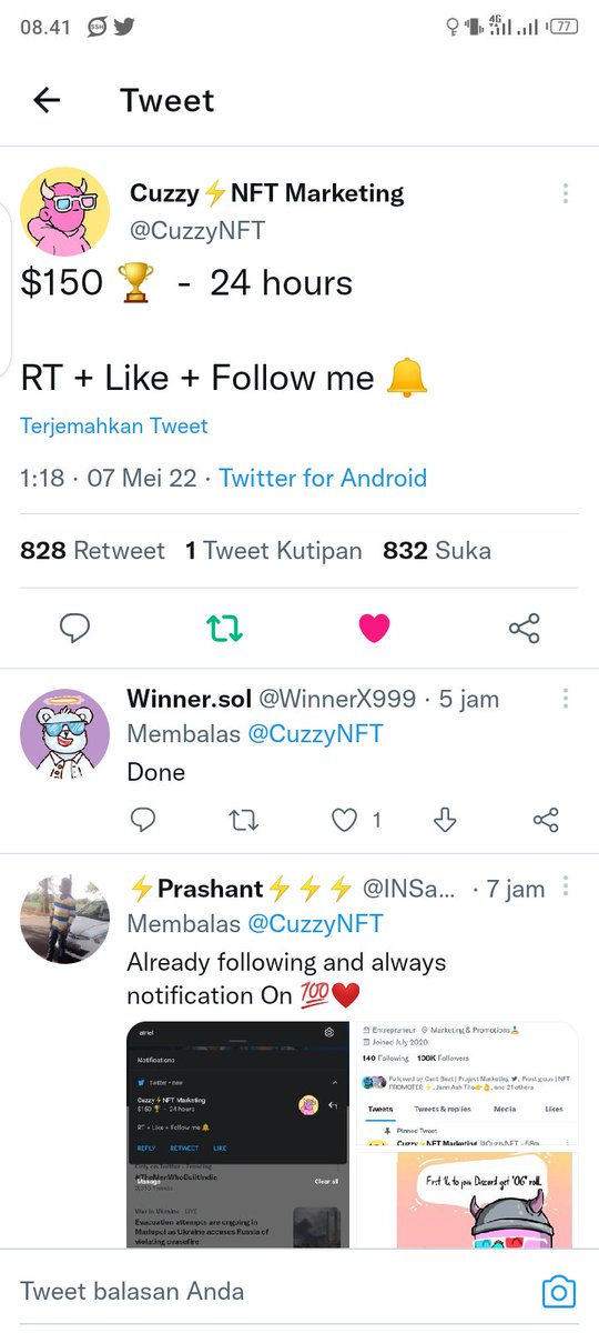 Rebecca7707's tweet photo. @CuzzyNFT Done sir please choose me 🙏 https://t.co/4ousslyc5e