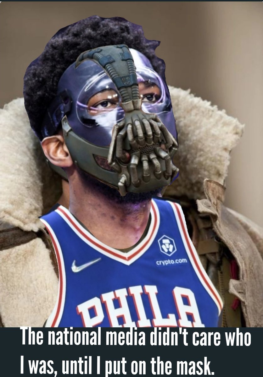 adehelian's tweet photo. Let's go @sixers. Let's go @JoelEmbiid  
#TrustTheProcess #embiid #PhantomOfTheProcess #Philadelphia https://t.co/dqTOmcALLq