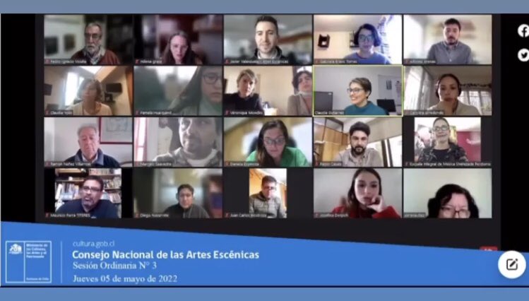 laveromondini's tweet photo. Ayer me sumé al Consejo Nacional de las Artes Escénicas, en representación de AdCultura Chile, Red Festivales Artes Escénicas Chile y Red Salas de Teatro. Feliz con el desafío de contribuir en el desarrollo de las #artesescenicas en Chile https://t.co/T4Udphr18x